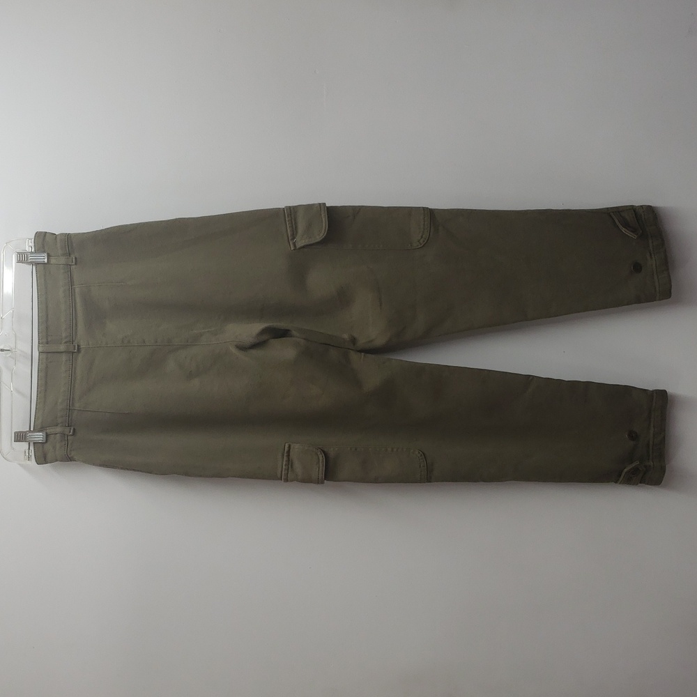 Wilfred Free X Aritzia Pants Women's 8 Modern Cargo Olive Green Utility Tapered - Picture 4 of 13